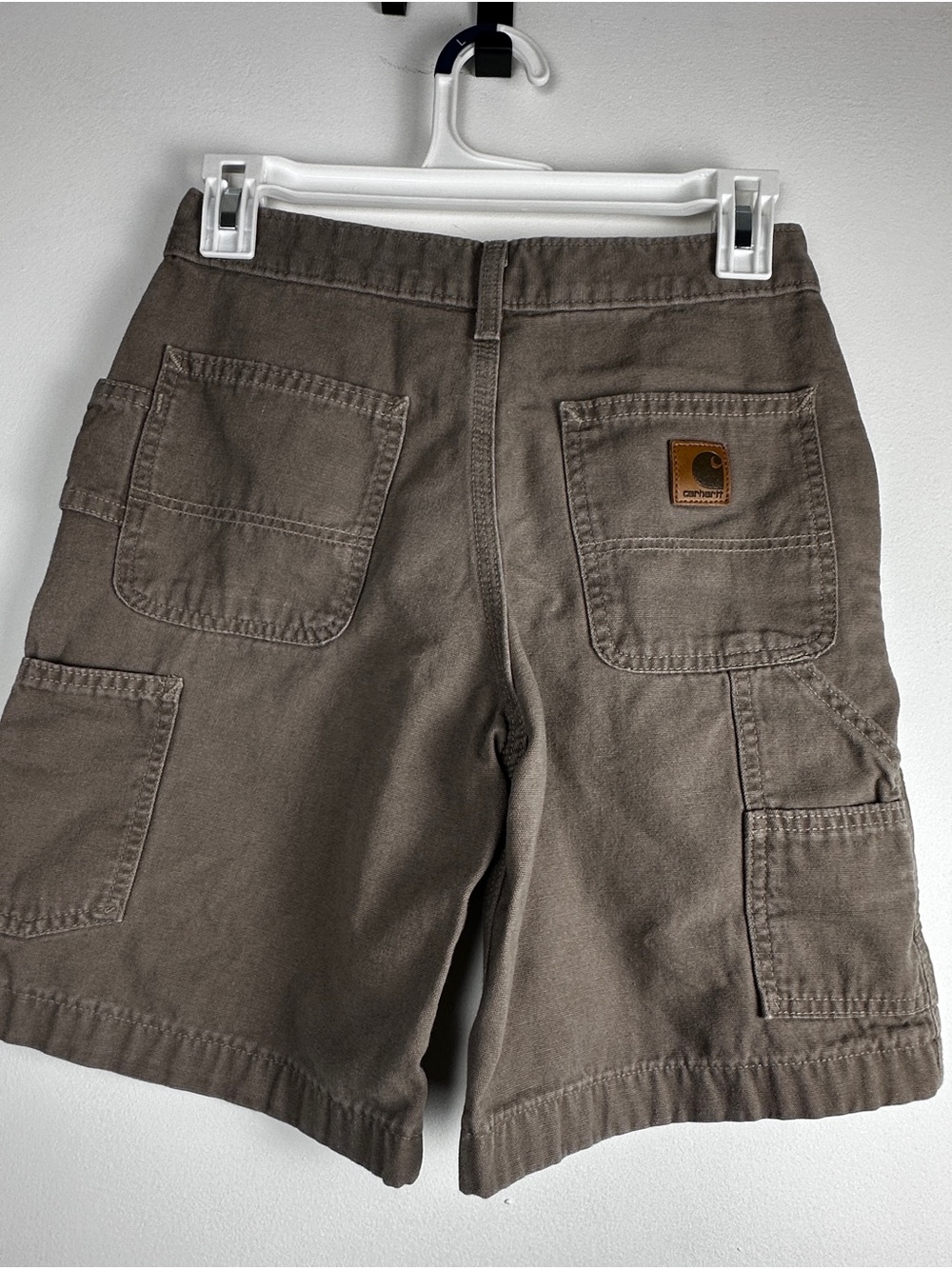 Carhartt Women’s Brown Carpenter Utility Shorts 12